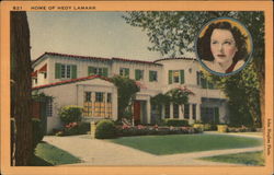 Home of Hedy Lamarr Postcard