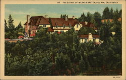 The Estate of Warner Baxter Postcard