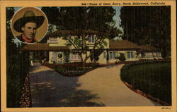 Home of Gene Autry Postcard