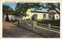 Home of Dick Powell Postcard