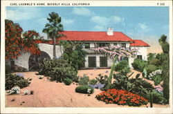 Carl Laemmle's Home Postcard
