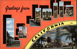 Greetings from La Jolla California Postcard Postcard