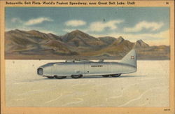 Bonneville Salt Flats Postcard