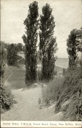 Dune Trail YWCA Forest Beach Camp Postcard