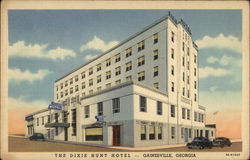 The Dixie Hunt Hotel Gainesville, GA Postcard Postcard