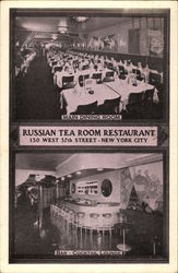 Russian Tea Room restaurant New York City, NY Postcard Postcard
