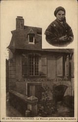 La Maison Paternelle de Bernadette, Les Pyrenees Postcard