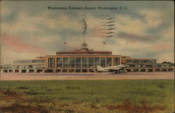 Washington National Airport District Of Columbia Washington DC Postcard Postcard