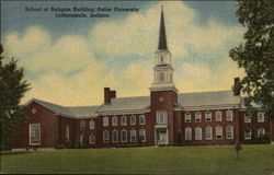 School of Religion Building, Butler University Postcard