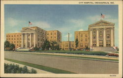 City Hospital Postcard