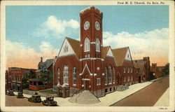 First M. E. Church DuBois, PA Postcard Postcard