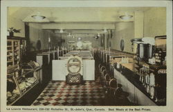 Le Louver Restaurant Postcard