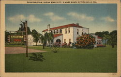 Casa Burr Inn Postcard
