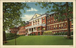 Sullins College Bristol, VA Postcard Postcard