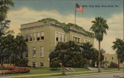 City Hall Avon Park, FL Postcard Postcard