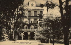 Jewett Hall, Judson College, Centennial Year 1938 Postcard