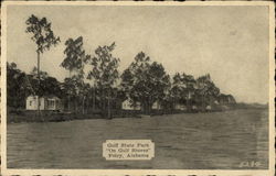 Gulf State Park, "On Gulf Shores" Postcard