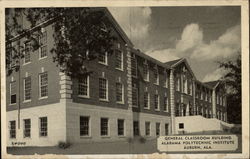 General Classroom Building, Alabama Polytechnic Institute Postcard