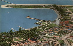 Aerial View Postcard