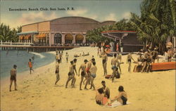 Escambron Beach Club San Juan, PR Puerto Rico Postcard Postcard