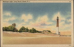 Barnegat Light, Long Beach Island New Jersey Postcard Postcard