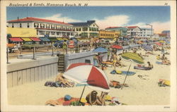 Boulevard & Sands Postcard