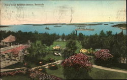 View from Belmont Manor Bermuda Postcard Postcard