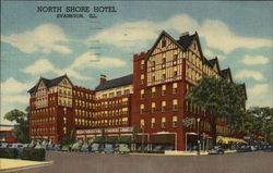 North Shore Hotel Evanston, IL Postcard Postcard
