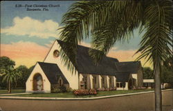 First Christian Church Postcard
