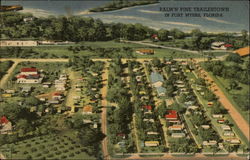 Palm'N Pine Trailertown Fort Myers, FL Postcard Postcard