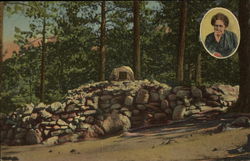 Helen Hunt's Grave above Seven Falls Postcard