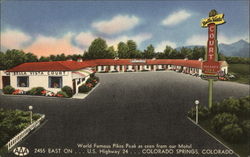 Vella Vista Courts Postcard