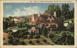 Home of Robert Montgomery Beverly Hills, CA Postcard Postcard