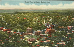 Aerial View Of Eureka Springs, Ark Postcard