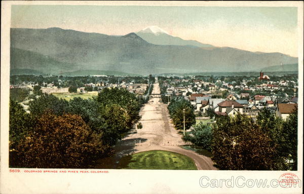 Colorado Springs and Pike's Peak