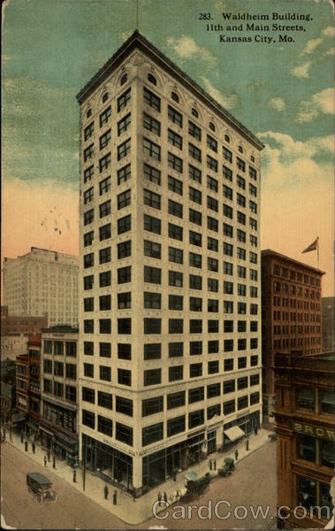 Waldheim Building, 11th and Main Streets Kansas City Missouri