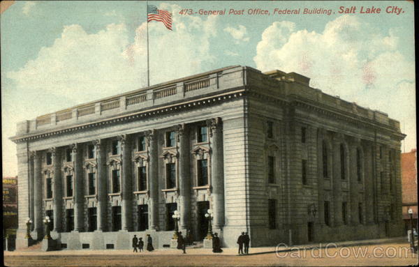 General Post Office, Federal Building Salt Lake City Utah