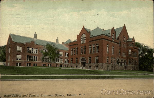 High School and Central Grammar School Auburn New York