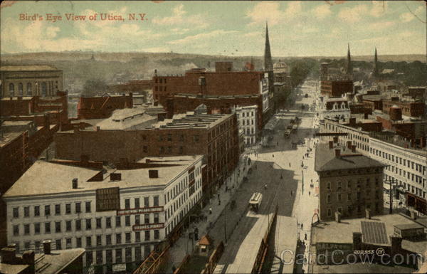Bird's Eye View Utica New York