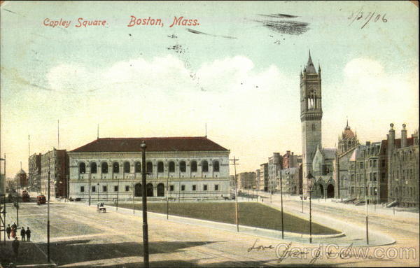 Copley Square Boston Massachusetts