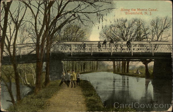 Along the Morris Canal Bloomfield New Jersey