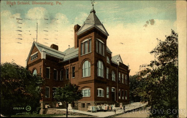 High School Bloomsburg Pennsylvania