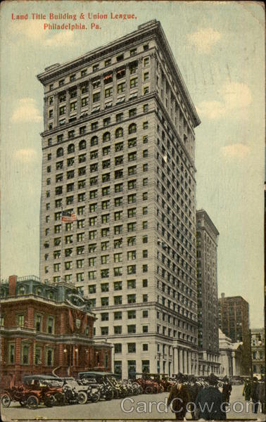 Land Title Building & Union League Philadelphia Pennsylvania