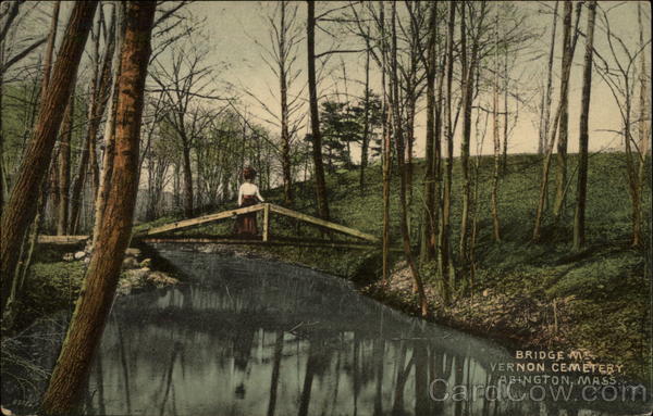 Bridge at Mt. Vernon Cemetery Abington Massachusetts