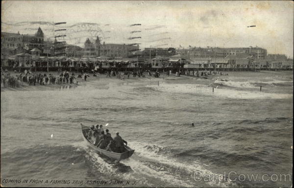 Coming From a Fishing Trip Asbury Park New Jersey