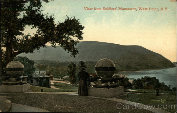 View from Soldiers' Monument West Point New York