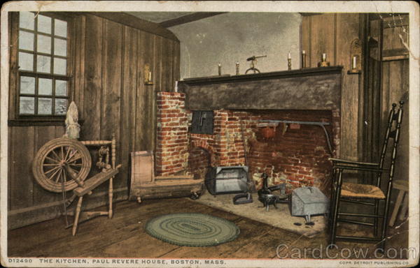 The Kitchen, Paul Revere House Boston Massachusetts