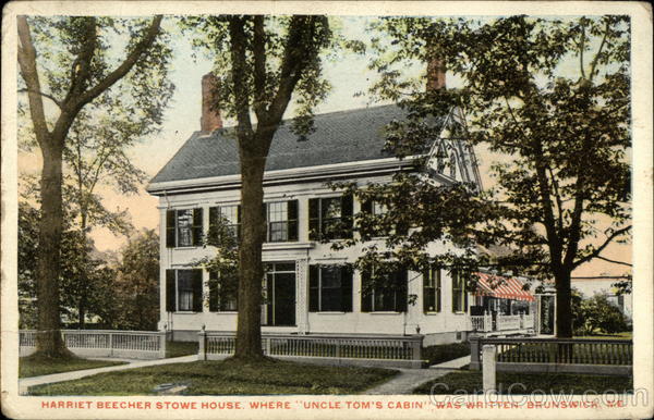Harriet Beecher Stowe House Brunswick Maine