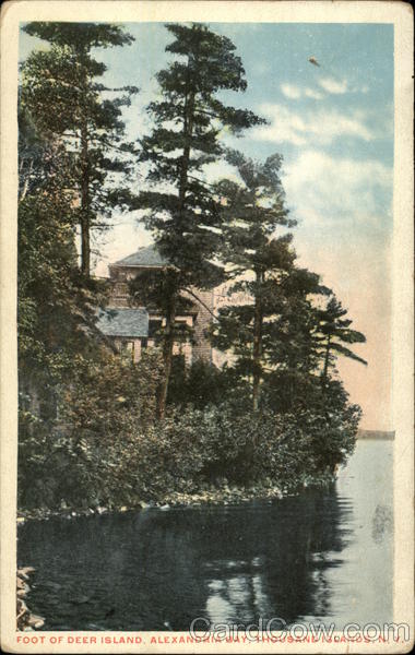 Foot of Deer Island, Alexandria Bay Thousand Islands New York