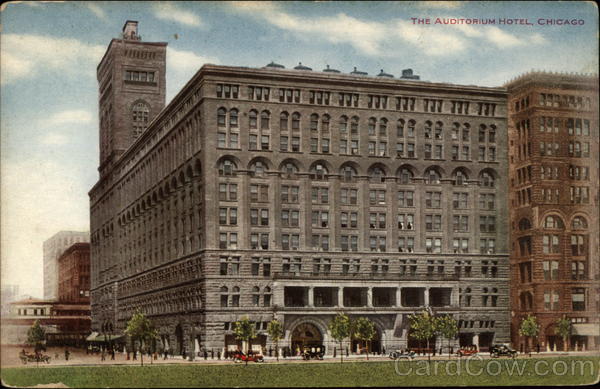 The Auditorium Hotel Chicago Illinois